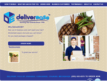 Tablet Screenshot of deliverease.com